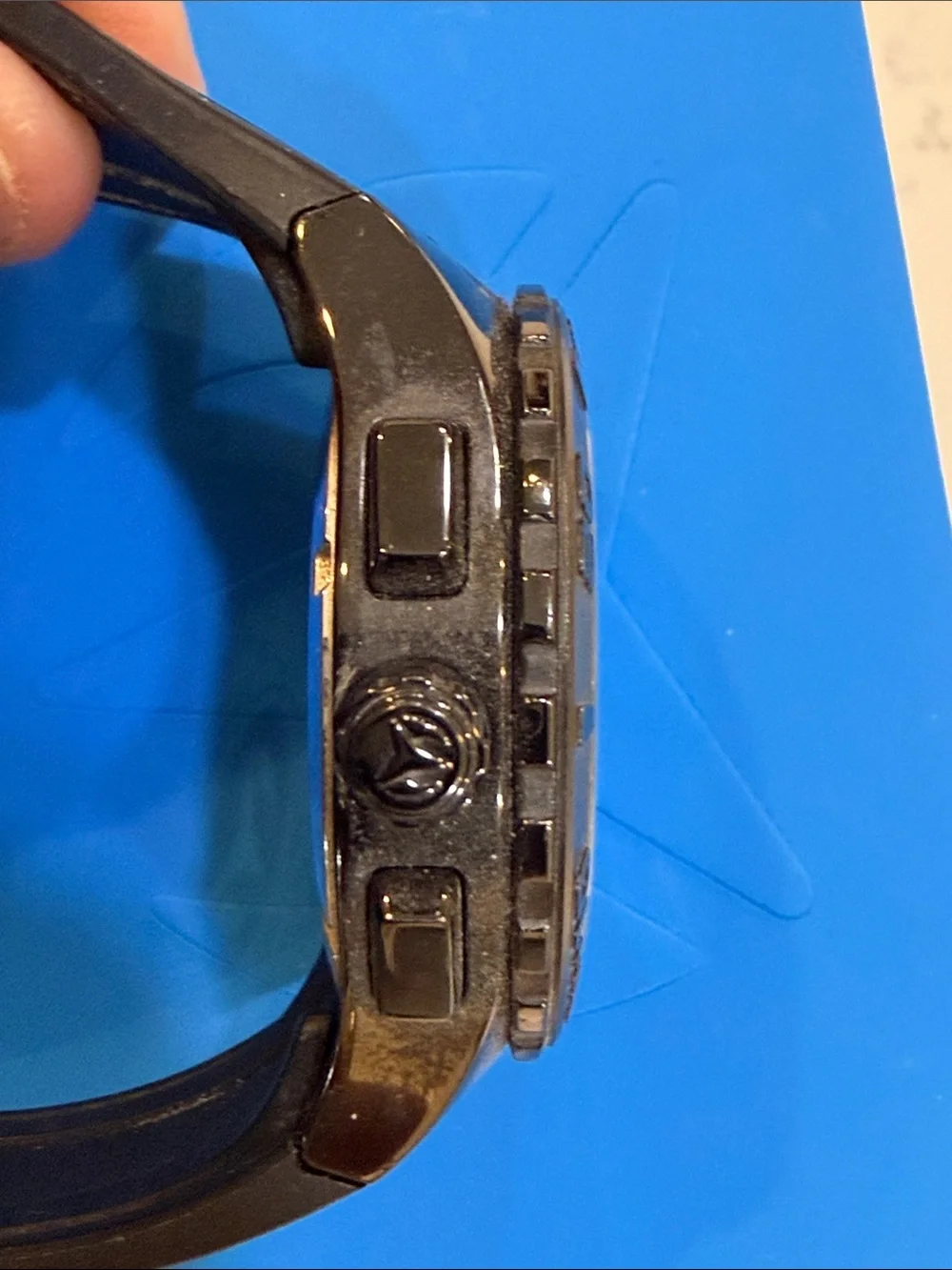 Technomarine Black and White Chronograph Sport Watch